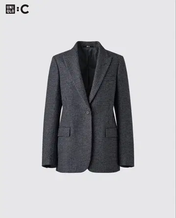 UNIQLO:C 트위드 테일러드 자켓