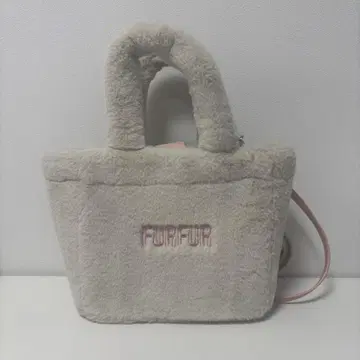 FURFUR 에코 퍼 토트백 LGRY