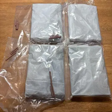 생물대도감 수피 받침대(소) 4개 세트