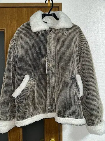 보아 달린 코듀로이 자켓