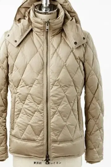 AKM 후디드 디아-스키 다운 퀼팅 다운 자켓