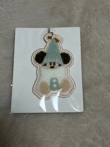 릴린린 키체인 스카이블루 디즈니 크리스마스