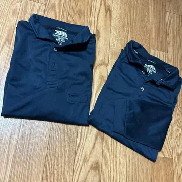 작업복 도라이치 TORAICHI 긴팔 피케 셔츠 반팔 x 긴팔 세트