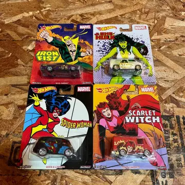 핫휠 마블 4대 세트