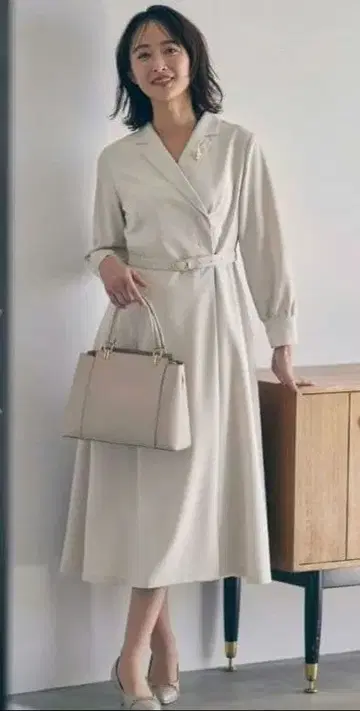 세탁 가능한 레이디 테일러드 원피스 참관 간담 입학식 수트