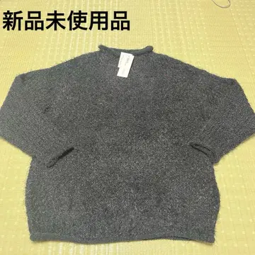 블랙 니트 스웨터 프리 사이즈