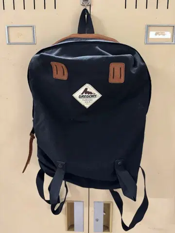 GREGORY 블랙 백팩