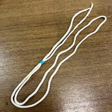 새상품 고로즈 가죽끈 가죽끈 화이트 112cm