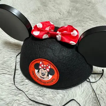 미니 마우스 귀도리 모자 도쿄 디즈니 리조트