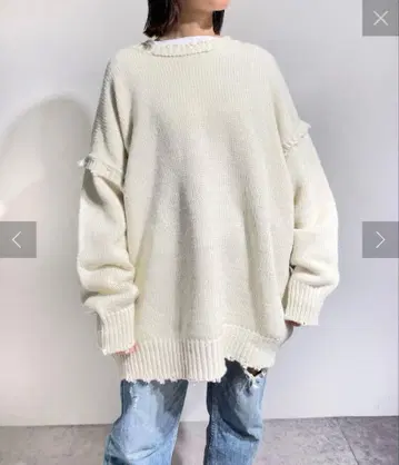 WHO'S WHO gallery 데미지 멀티 웨이 니트