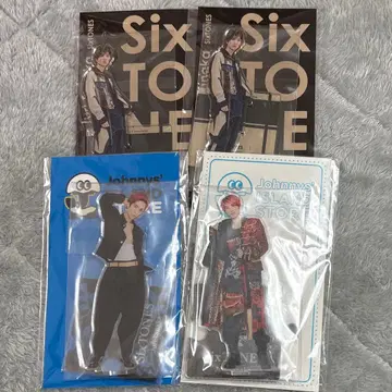 SixTONES 다나카 쥬리 아크릴 스탠드 4개 세트