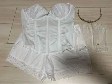 신부 4세트 브라이덜 이너 속바지 티아라 그로브