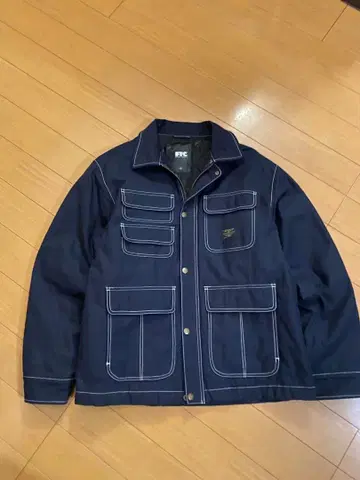 FTC 자켓 커버올 네이비 안감 퀼팅