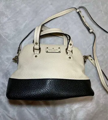 케이트 스페이드 2WAY 숄더백 핸드백 사선 크로스 바이컬러