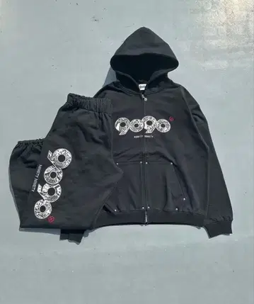 블랙 스웨트 팬츠 9090