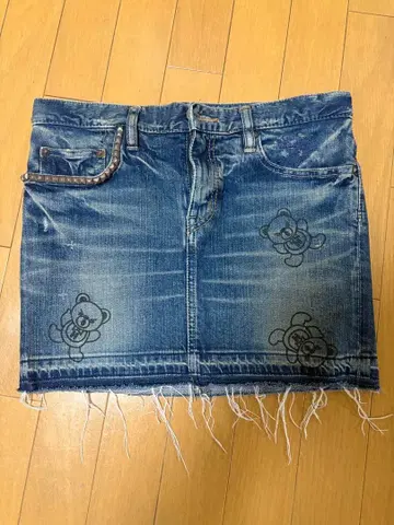 HYSTERIC GLAMOUR 데님 스커트 XS