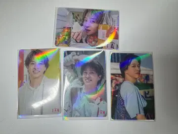 [ 데라니시 겐 ] timelesz FAM 랜덤 트레이딩 카드 4장 세트