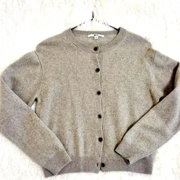 UNIQLO 캐시미어 100% 가디건 베이지 M 사이즈