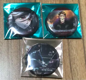 귀멸의 칼날 이야기가 담긴 눈빛 등 캔뱃지 도우마 카나오