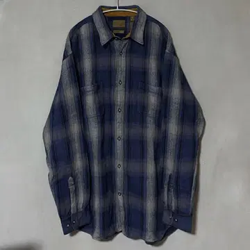 90s 00s 세인트존스 베이 STJOHN'S BAY 옴브레 뱀 플란넬