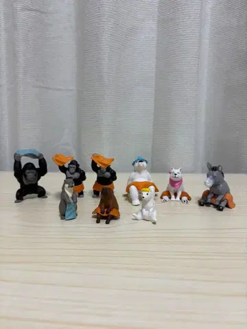 동물 사우나 시리즈 캡슐 토이