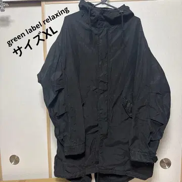 그린 레이블 릴랙싱 블랙 모즈 코트 후드 부착 19