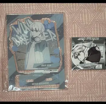 윈블 카지 렌 아크릴 스탠드 캔뱃지 세트