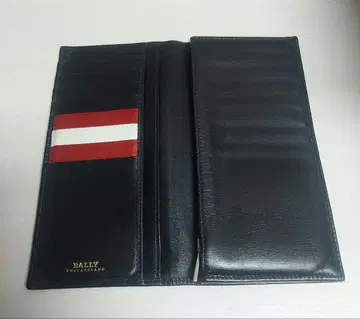 BALLY 네이비 장지갑
