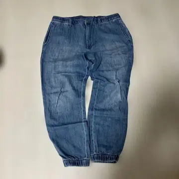GAP 조거 팬츠 M 라이트 블루 데님