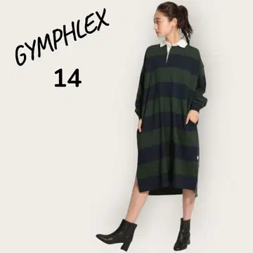 GYMPHLEX 짐플렉스 라거 셔츠 원피스 14