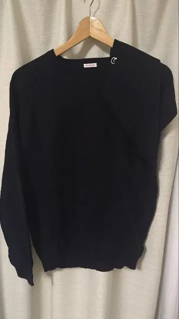 DRESSTERIOR 코튼 캐시미어 긴팔 니트 트레이닝복