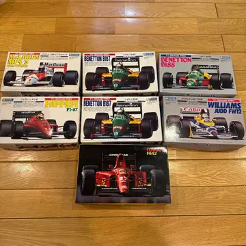 [ 미조립 ] F1 카 프라모델 7점 세트 1/24 GUNZE 군제 산업