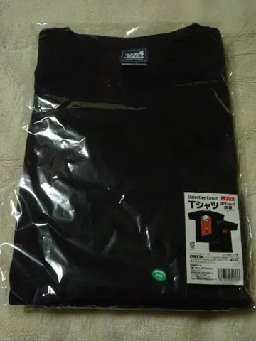 미사용 새상품 명탐정 코난 T셔츠 2025 블랙 L사이즈 증정품 포함!