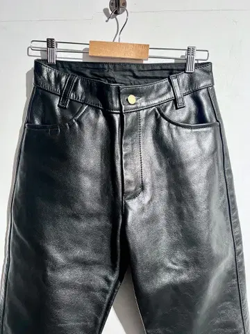 Vanson 반손 가죽 팬츠 W31