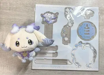 룬룬 아크릴 스탠드 봉제 인형 니지산지