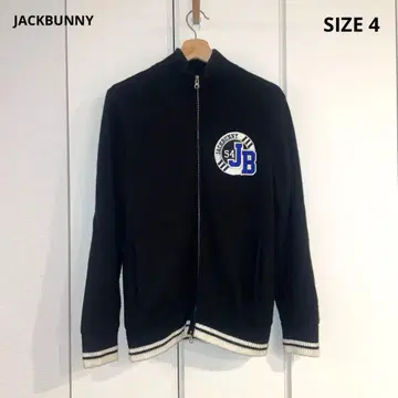 [ 새상품급 ] JACKBUNNY 블랙 집업 니트 자켓