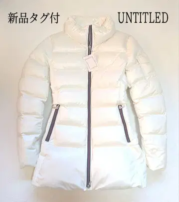 택 포함 새상품 UNTITLED 언타이틀 다운 자켓 코트 2