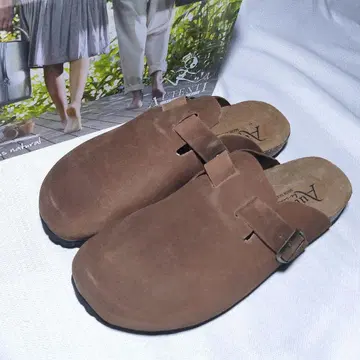 새상품 클로그 샌들 27cm 코엔 오텐티 스웨이드 사보 콜라보