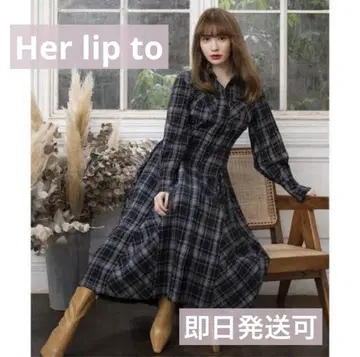 Herlipto Pleated Pleats Long Dress