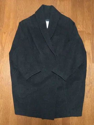 레리안 다크 그레이 울 오버 사이즈 코트 9