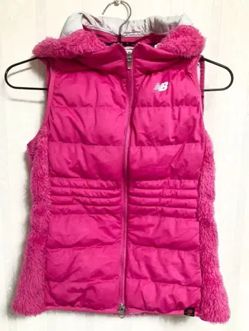 NB 뉴발란스 골프 다운 베스트 핑크 여성용