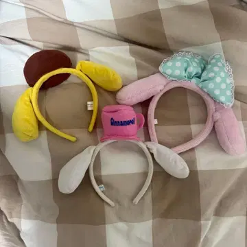 산리오 퓨로랜드 머리띠 시나몬 마이멜로디 푸딩