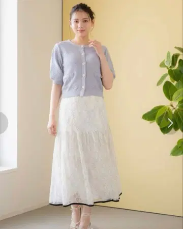 NOELA 스팽글 니트 가디건