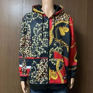 [ 구제 의류 ] REASON 올 패턴 집업 후드티