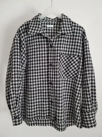 모듬 트위드 셔츠 LOWRYS FARM 로리즈팜 하운드투스 체크