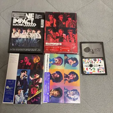 SixTONES 라이브 DVD 세트 판매