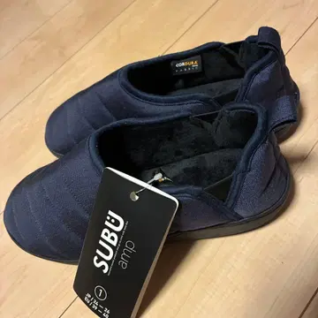 SUBU amp 모크 슈즈 (네이비)