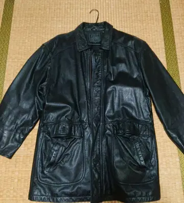 가죽 자켓 사이즈 L 소가죽