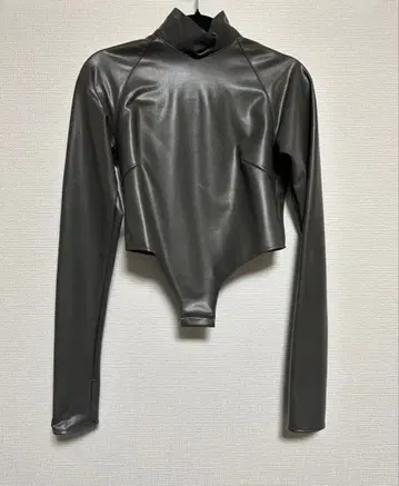 JOHN LAWRENCE SULLIVAN 비건 가죽 바디수트