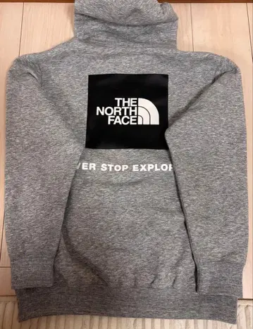 THE NORTH FACE 그레이 후드티 S